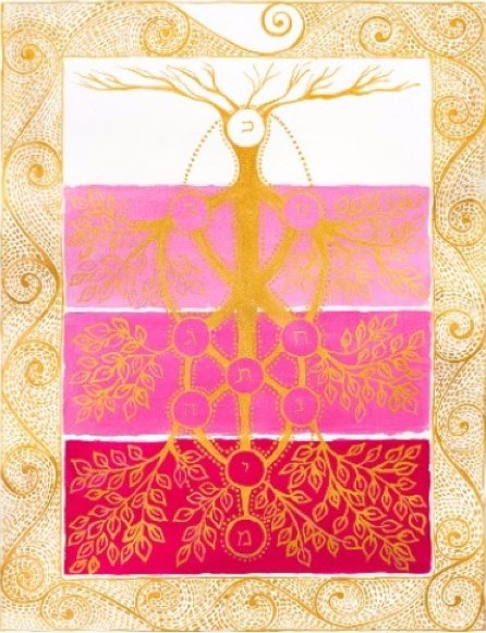 Rabbi Me'irah's artwork - Tree of Life